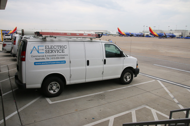 BNA - AE Electric Service on the job.